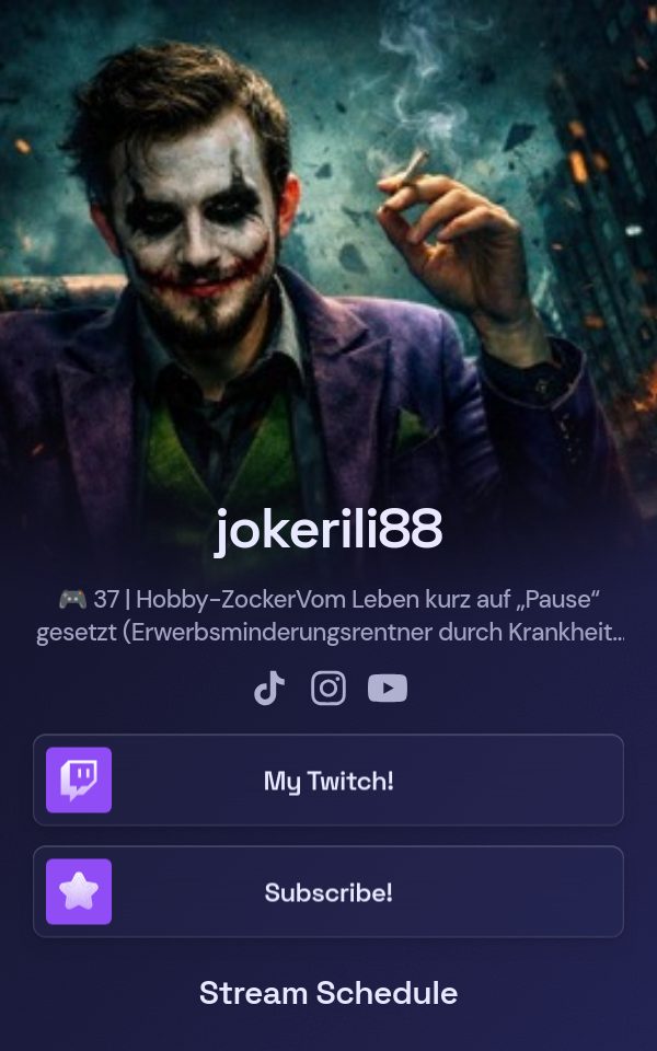 jokerili88's pulz.bio page