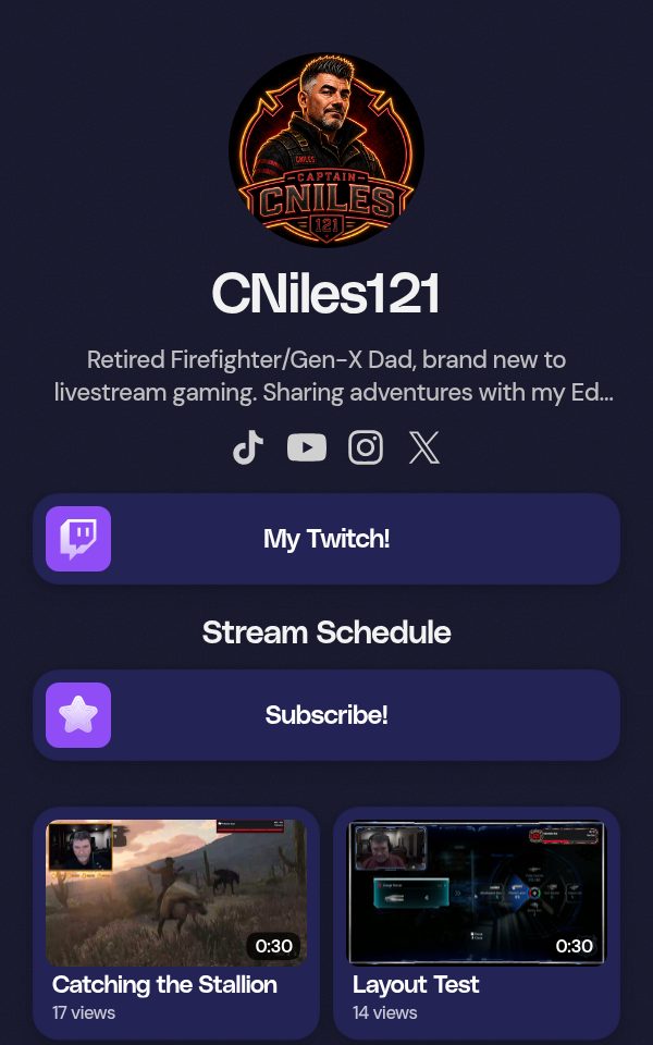 CNiles121's pulz.bio page