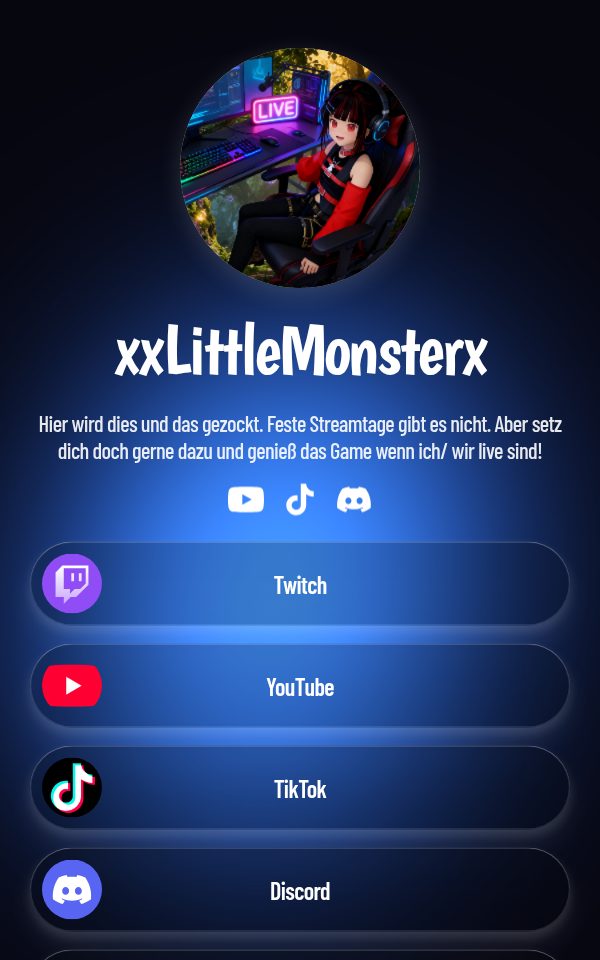 xxLittleMonsterx's pulz.bio page
