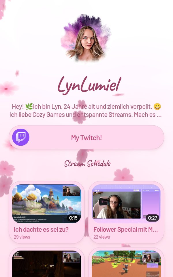 LynLumiel's pulz.bio page