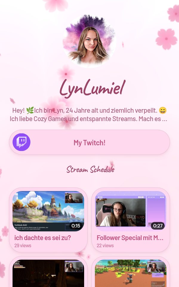 LynLumiel's pulz.bio page