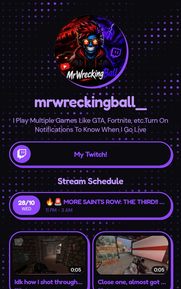 mrwreckingball_'s pulz.bio page