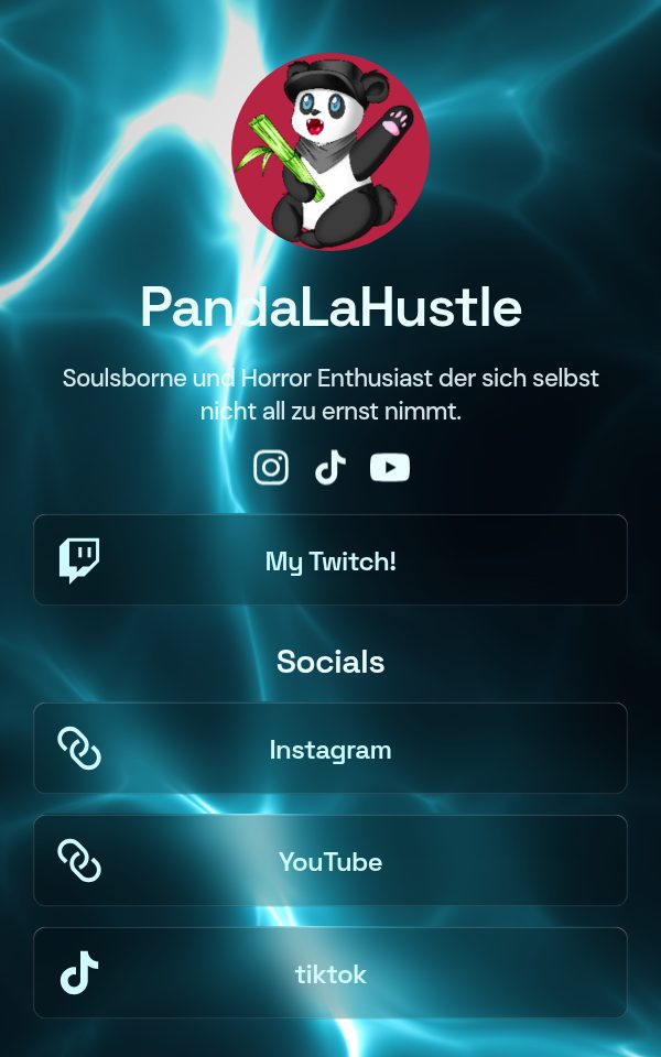 PandaLaHustle's pulz.bio page
