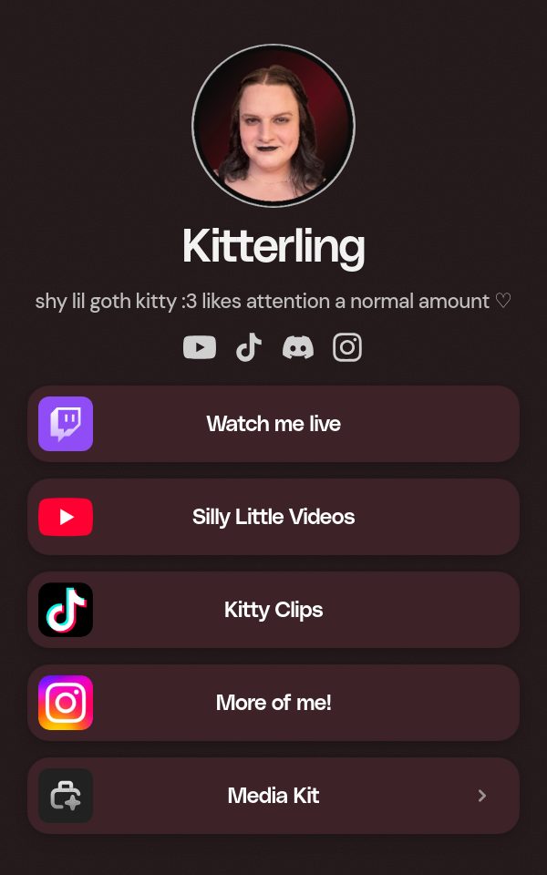 Kitterling's pulz.bio page