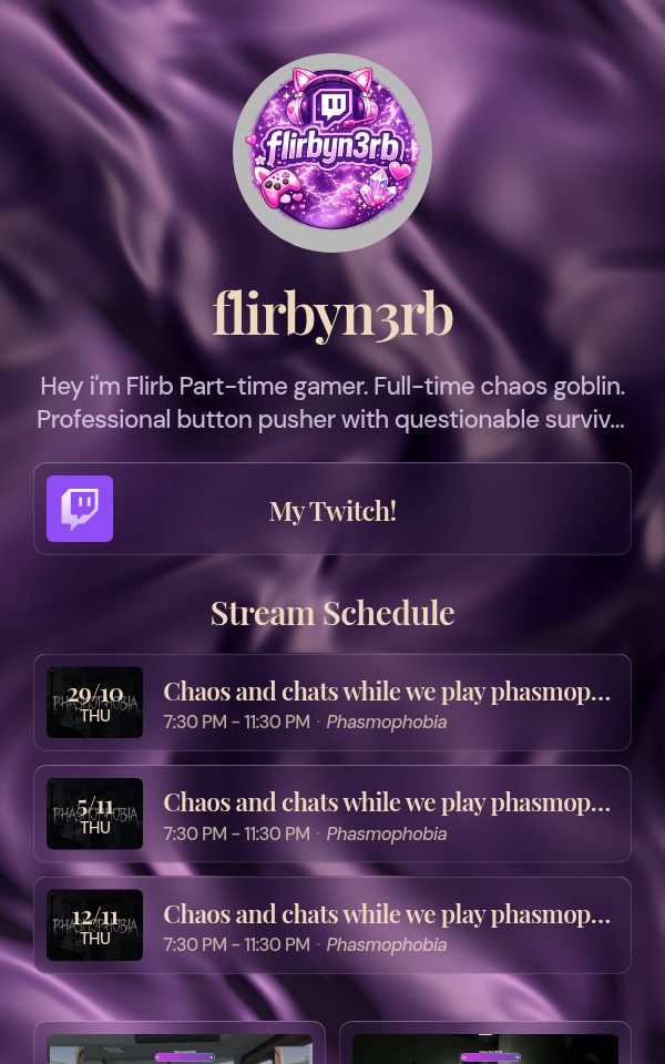 flirbyn3rb's pulz.bio page