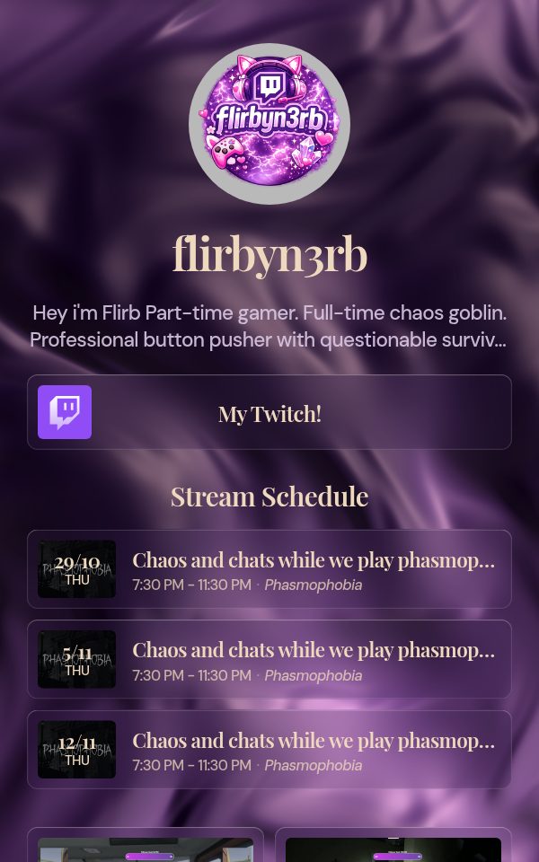 flirbyn3rb's pulz.bio page