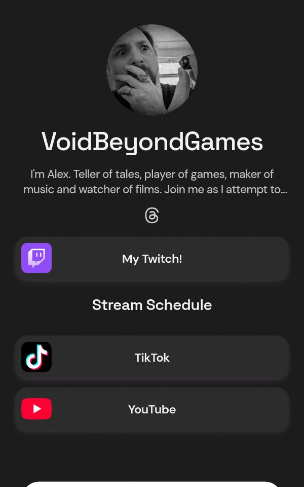 VoidBeyondGames's pulz.bio page
