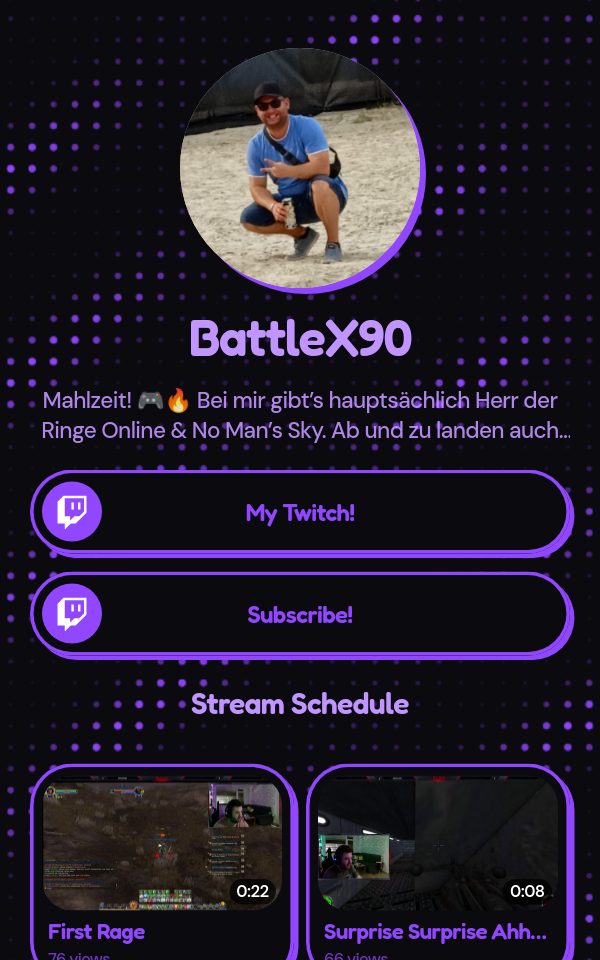 BattleX90's pulz.bio page