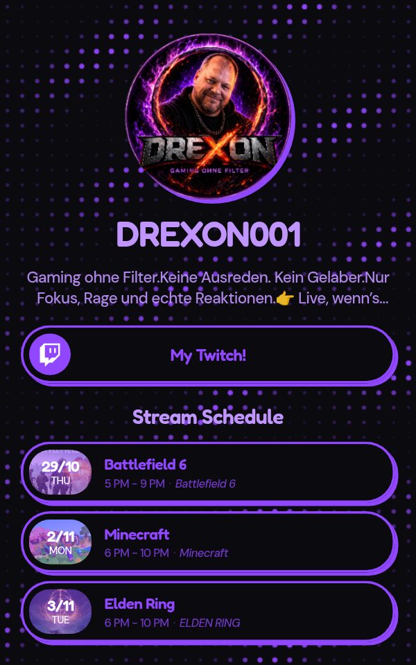 DREXON001's pulz.bio page