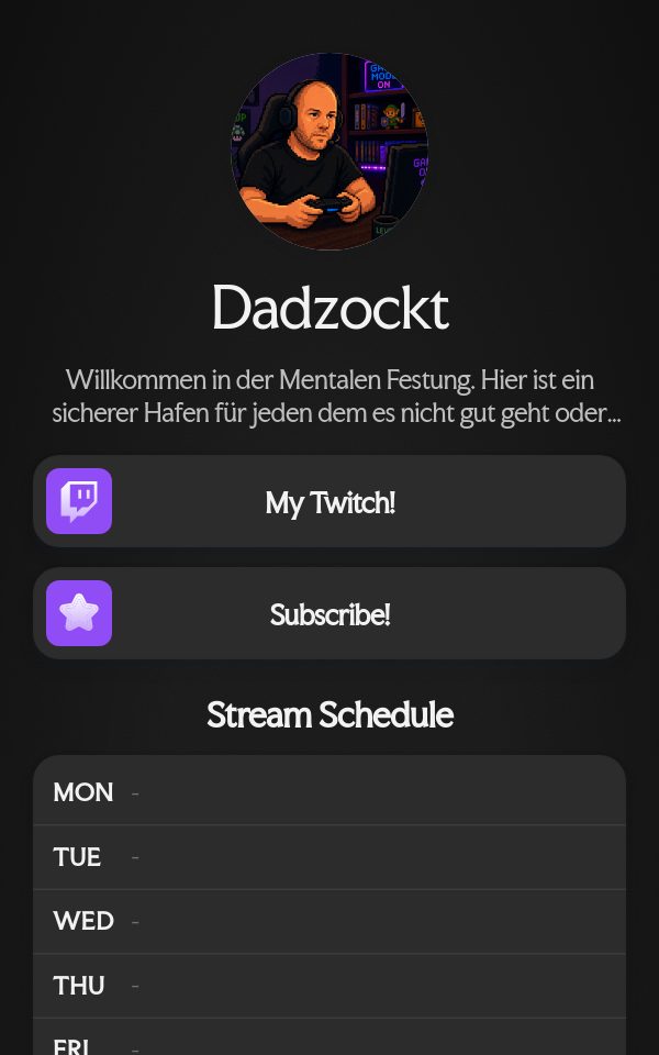 Dadzockt's pulz.bio page