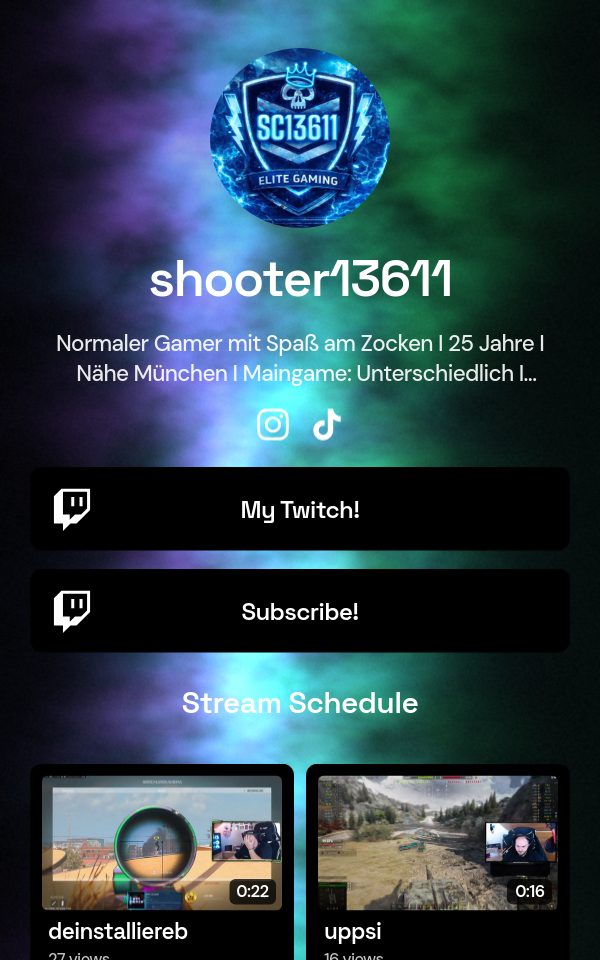 shooter13611's pulz.bio page