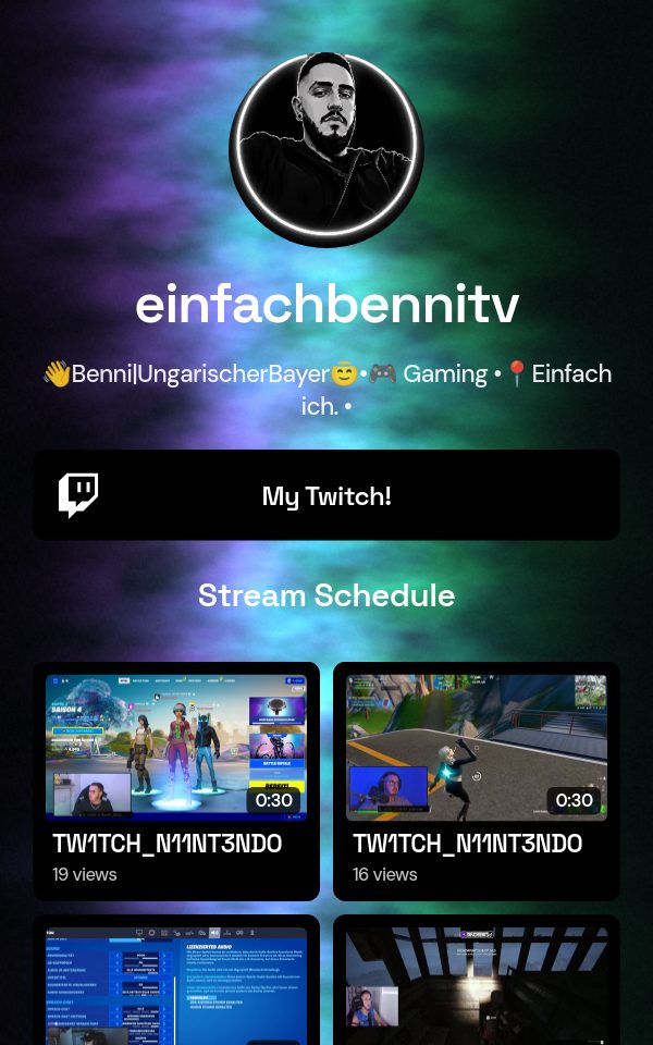 einfachbennitv's pulz.bio page