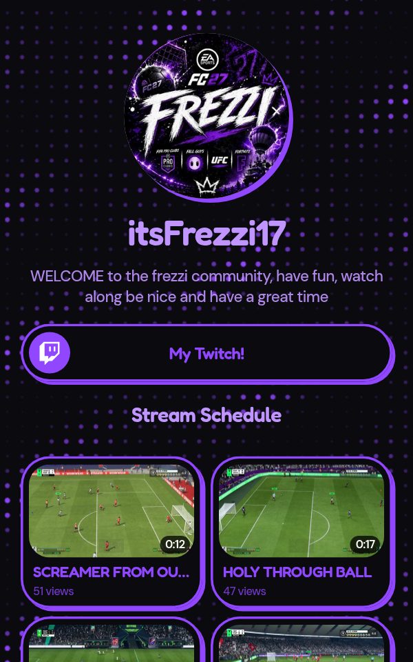 itsFrezzi17's pulz.bio page