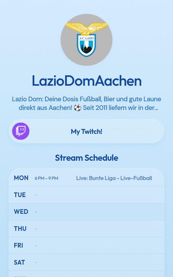LazioDomAachen's pulz.bio page