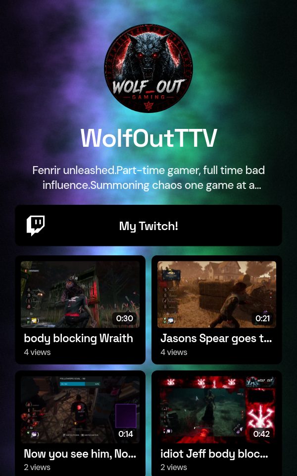 WolfOutTTV's pulz.bio page