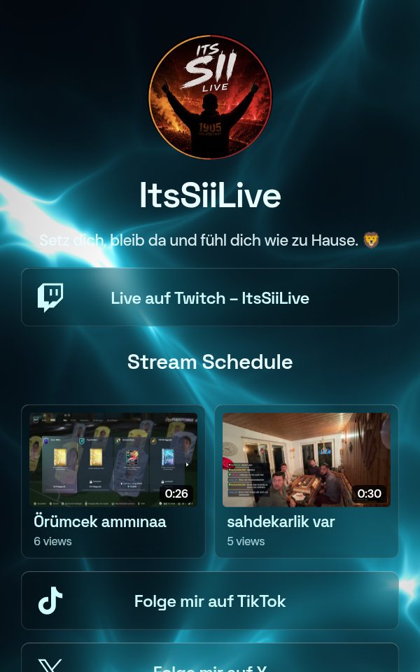 ItsSiiLive's pulz.bio page