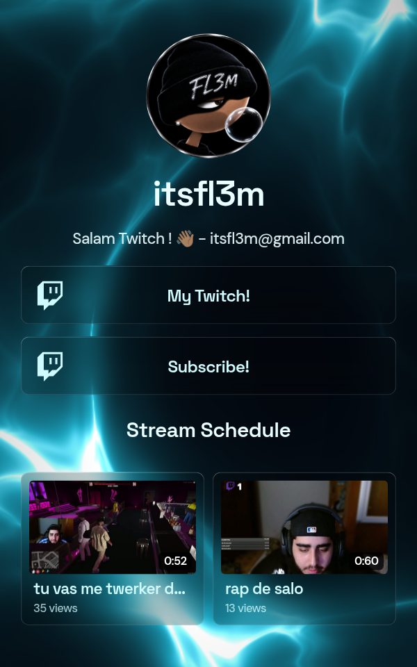 itsfl3m's pulz.bio page