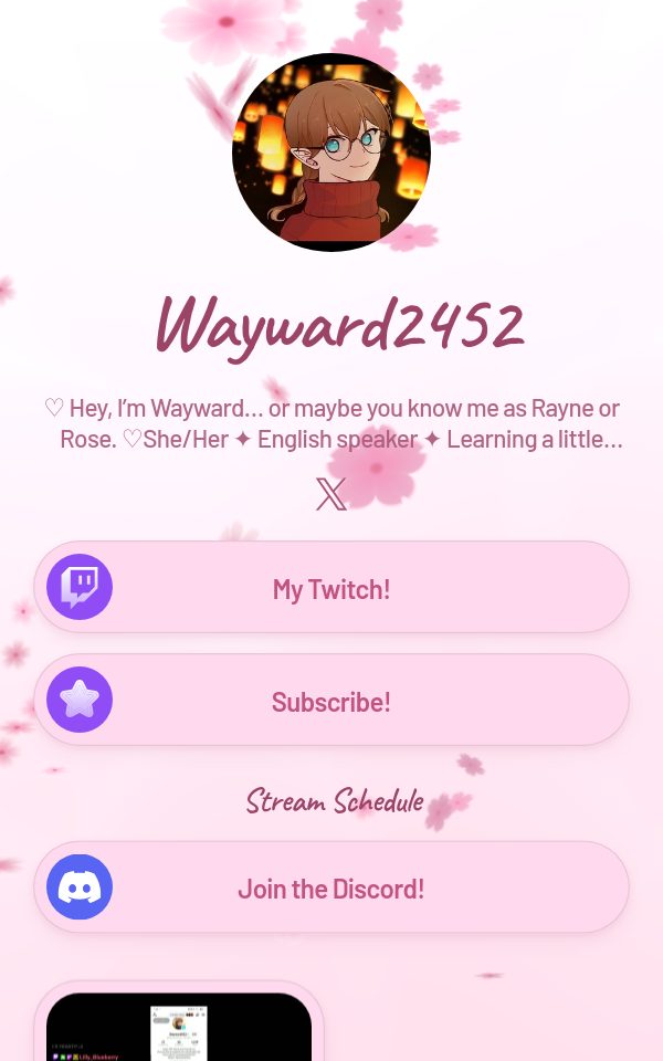 Wayward2452's pulz.bio page