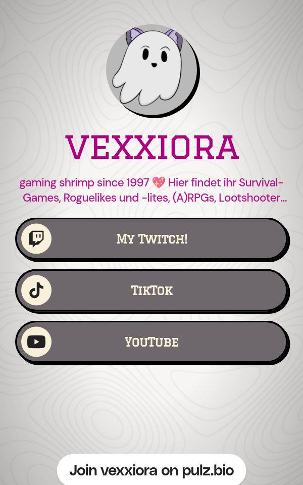 vexxiora's pulz.bio page