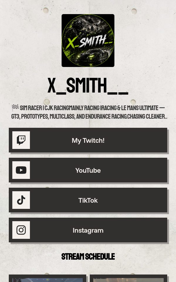 x_smith__'s pulz.bio page