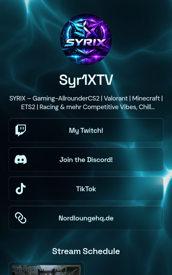 Syr1XTV's pulz.bio page