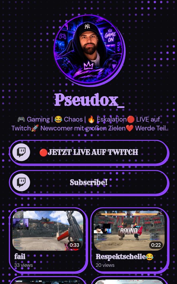 Pseudox_'s pulz.bio page
