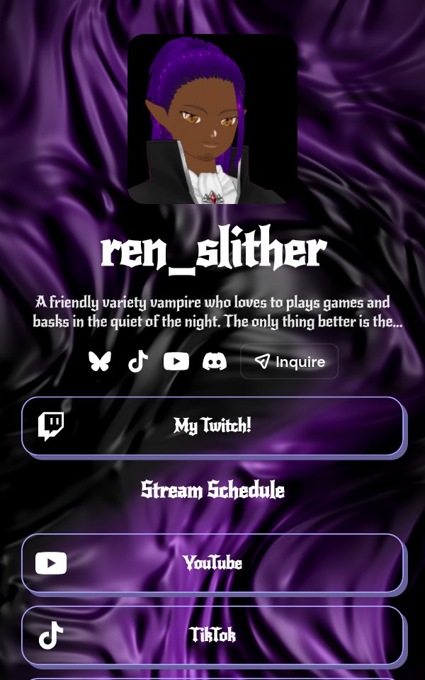 ren_slither's pulz.bio page