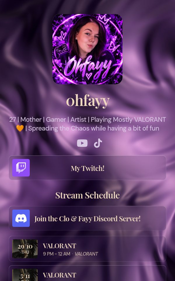 0hfayy's pulz.bio page