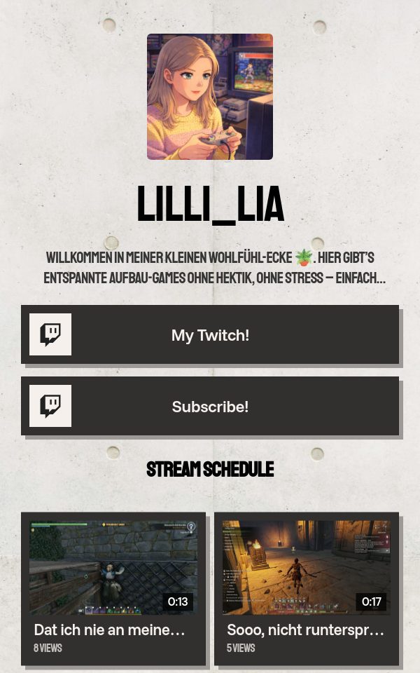 Lilli_Lia's pulz.bio page
